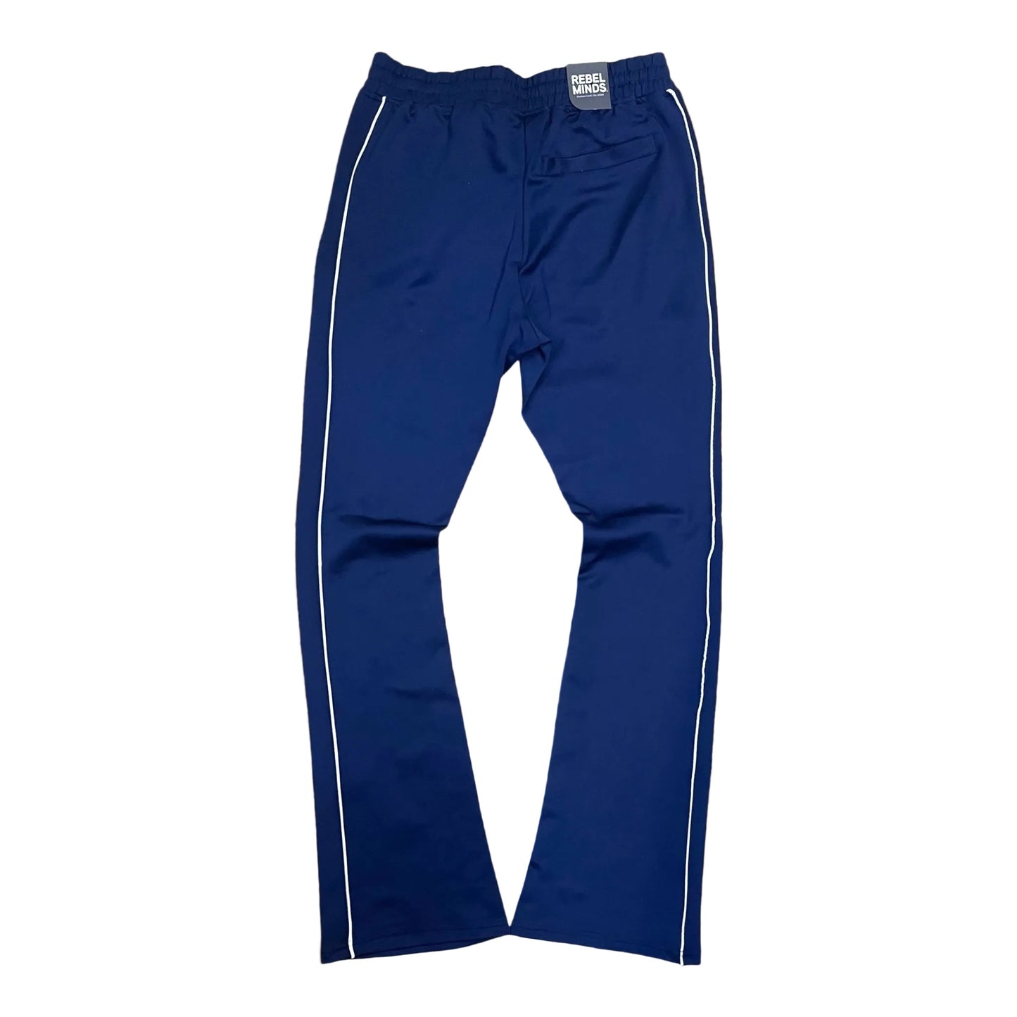 100-470 - Track with Side Stripe Drawstring Stacked Fit Pants