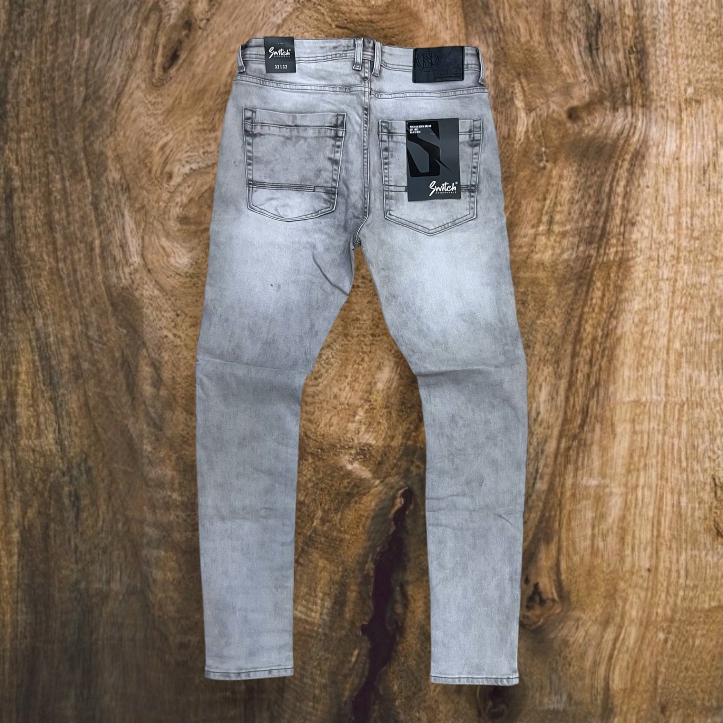 SF3610 - Ripped Denim Slim-Fit Stretch Jeans