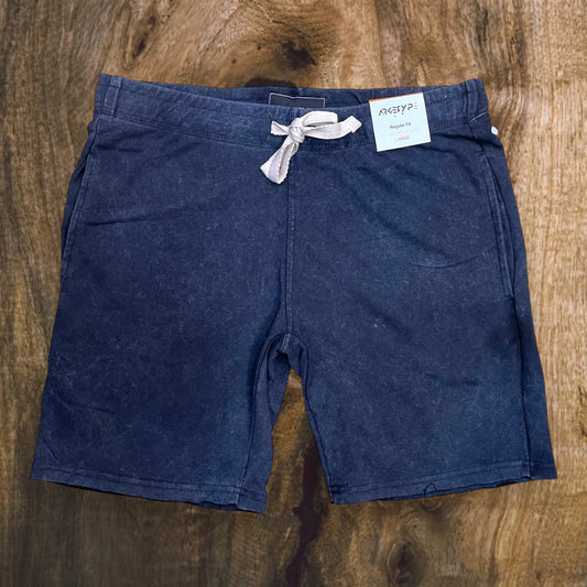 S534 - Faded French Terry Regular-Fit Shorts