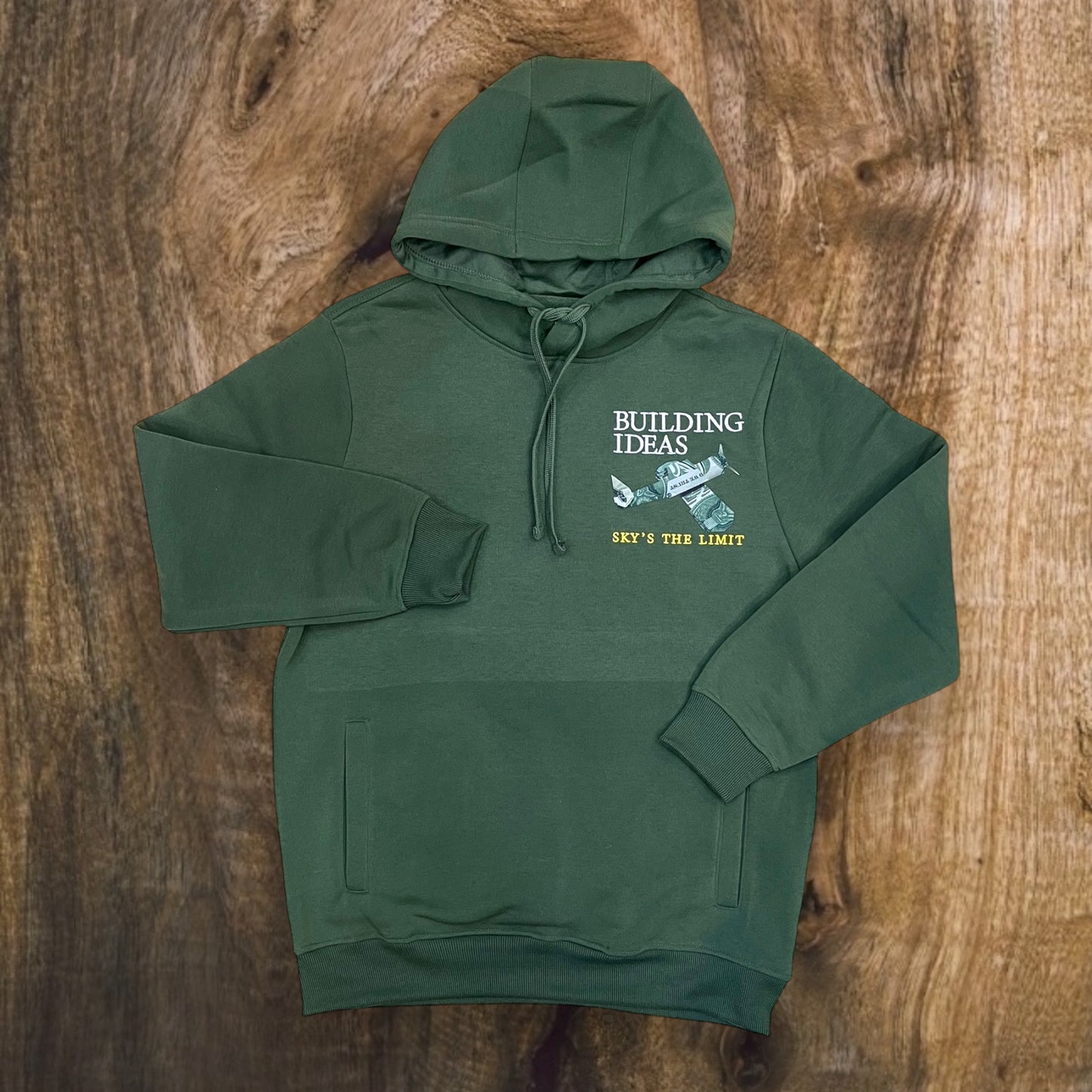 142-332 - Build Ideas Fleece Graphic Hoodie