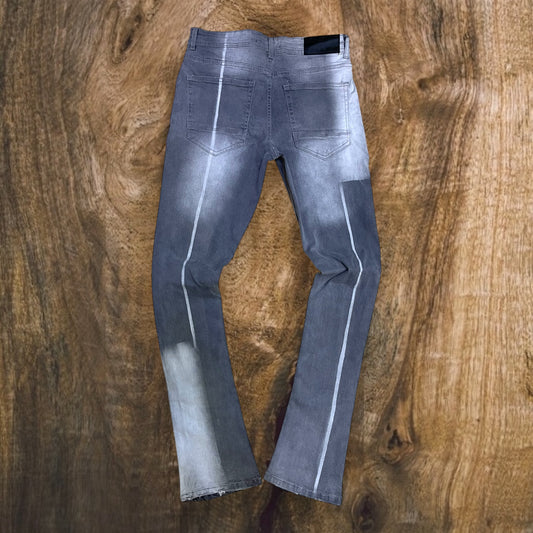 P544 - Gala Stretch Stacked Flare Jeans