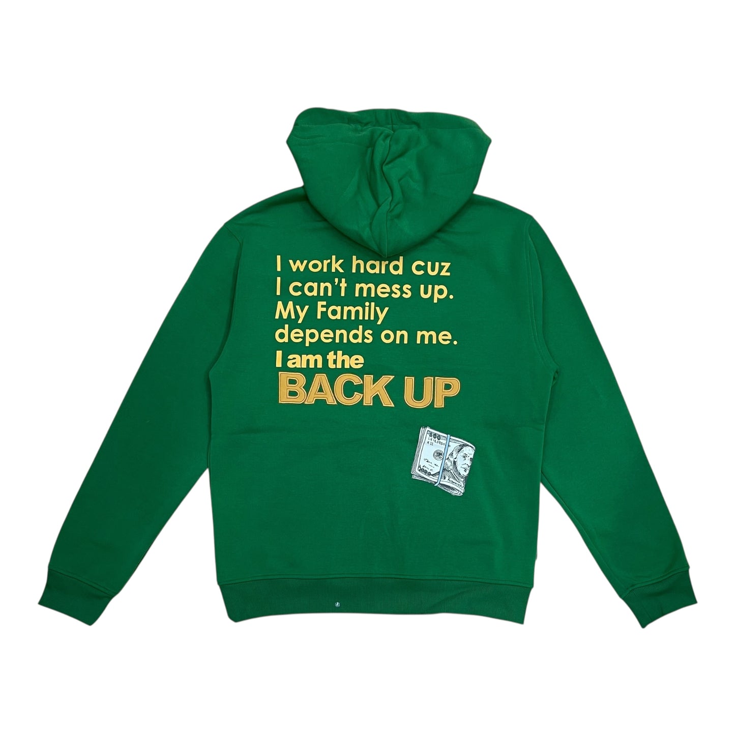 SF4236 - I Am The Back Up Fleece Graphic Hoodie