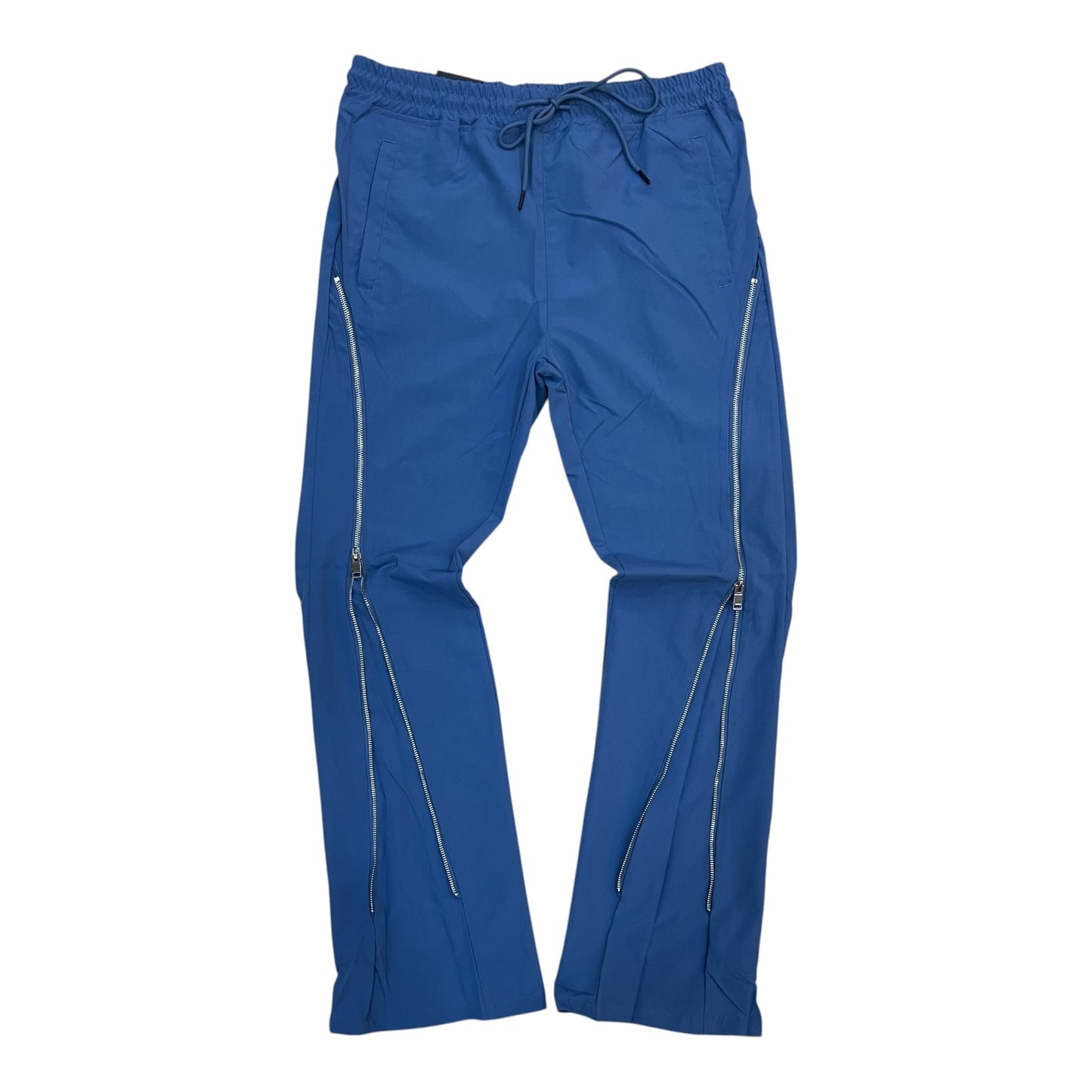WH-610-14401 - Zippered n Layered  Slim/Stacked Windbreaker Pants
