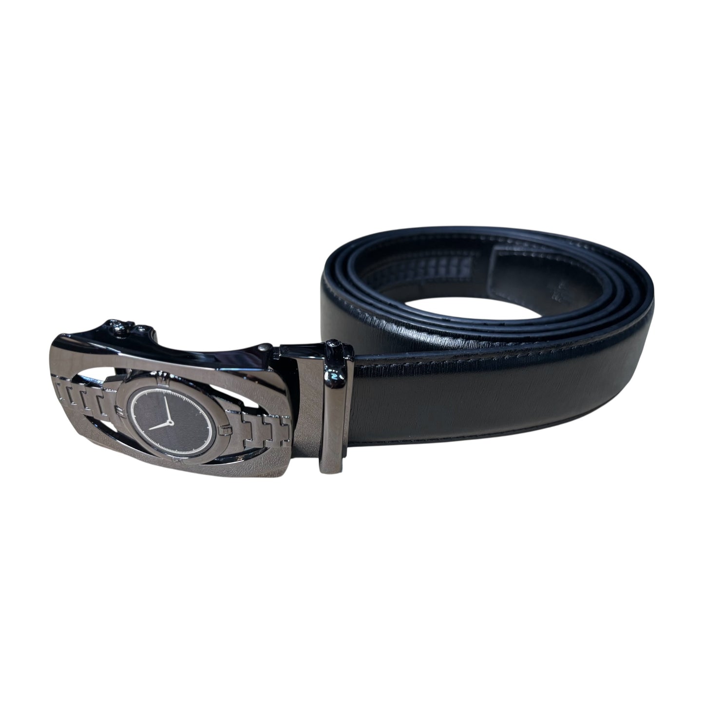 Rivelli Men’s Sleek Adjustable Belt with Latch Buckle