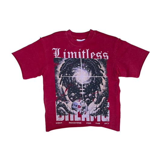 KR606K - Boy's/Kid's Limitless Rhinestones Cropped Top T-Shirt
