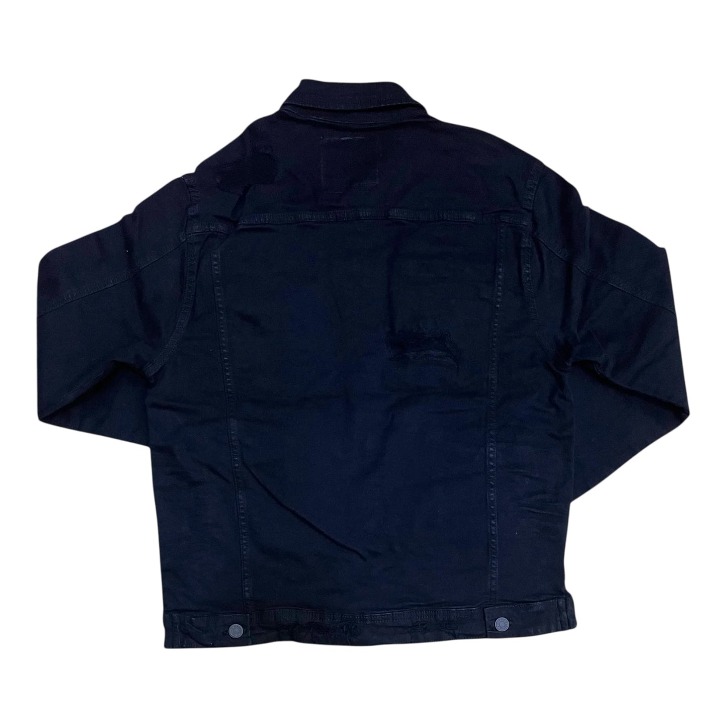 J540N - Double Whisker Rip n Repair Denim Stretch Jacket