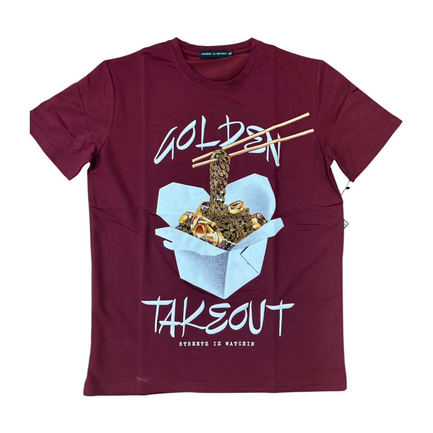 WH-SIW5249 - Golden Take Out Premium Graphic T-Shirt