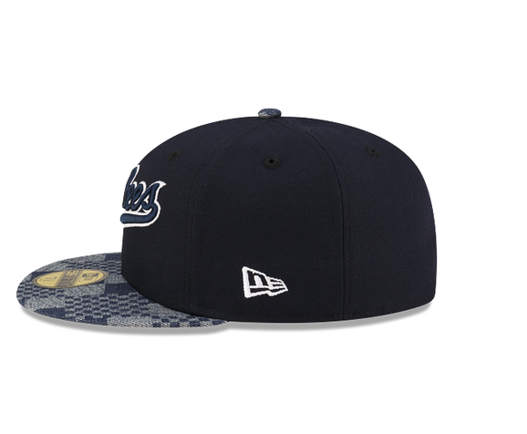 70863985 - New York Yankees NAVY PATTERN DENIM LTBLUE 59FIFTY Fitted