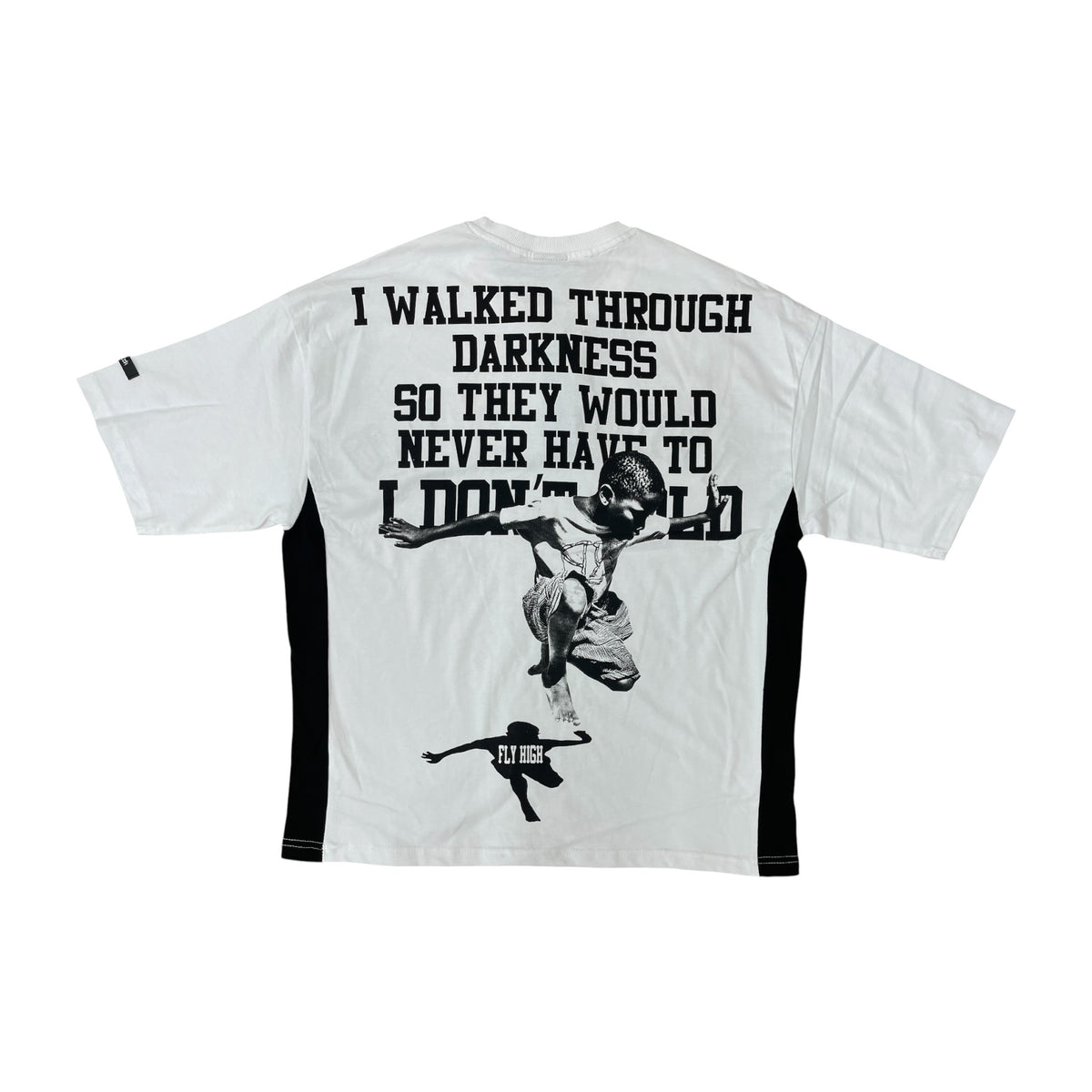WH-SW6187 - Don't Fold Boxy Graphic T-Shirt