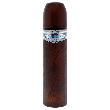 Cuba Winner Eau de Toilette Spray for Men, Multi color, 3.3 Ounce, 100 Ml
