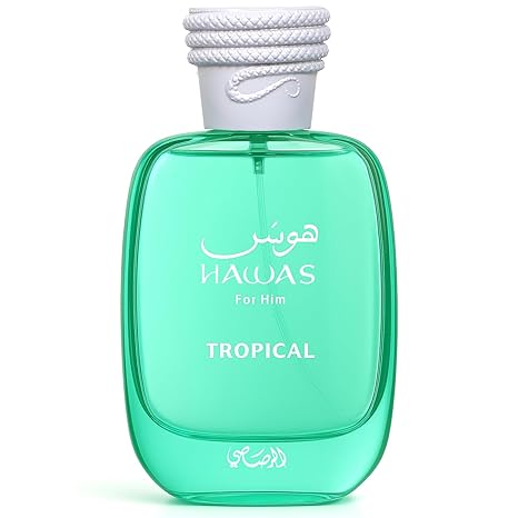 Rasasi Hawas Tropical Eau De Parfum Spray, 3.4 Ounce EDP (Men)