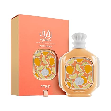 Zimaya Zukhruf Peach Please Eau De Parfum, 3.4 Fl. Oz (Unisex)