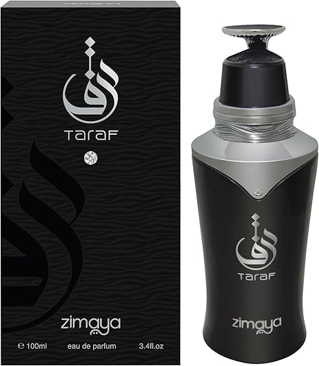 Afnan Zimaya Taraf Black Eau De Parfum Spray, 3.4 Ounce (Men's)