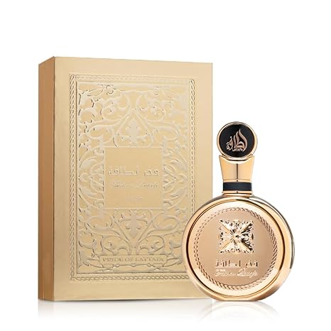 Lattafa Fakhar Gold Extrait for Unisex Eau de Parfum Spray, 3.4 Ounce