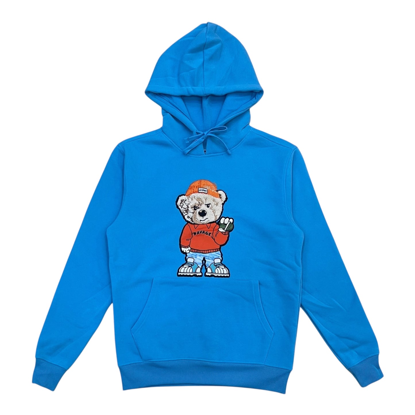 F1176 - Savage Graphic Fleece Hoodie