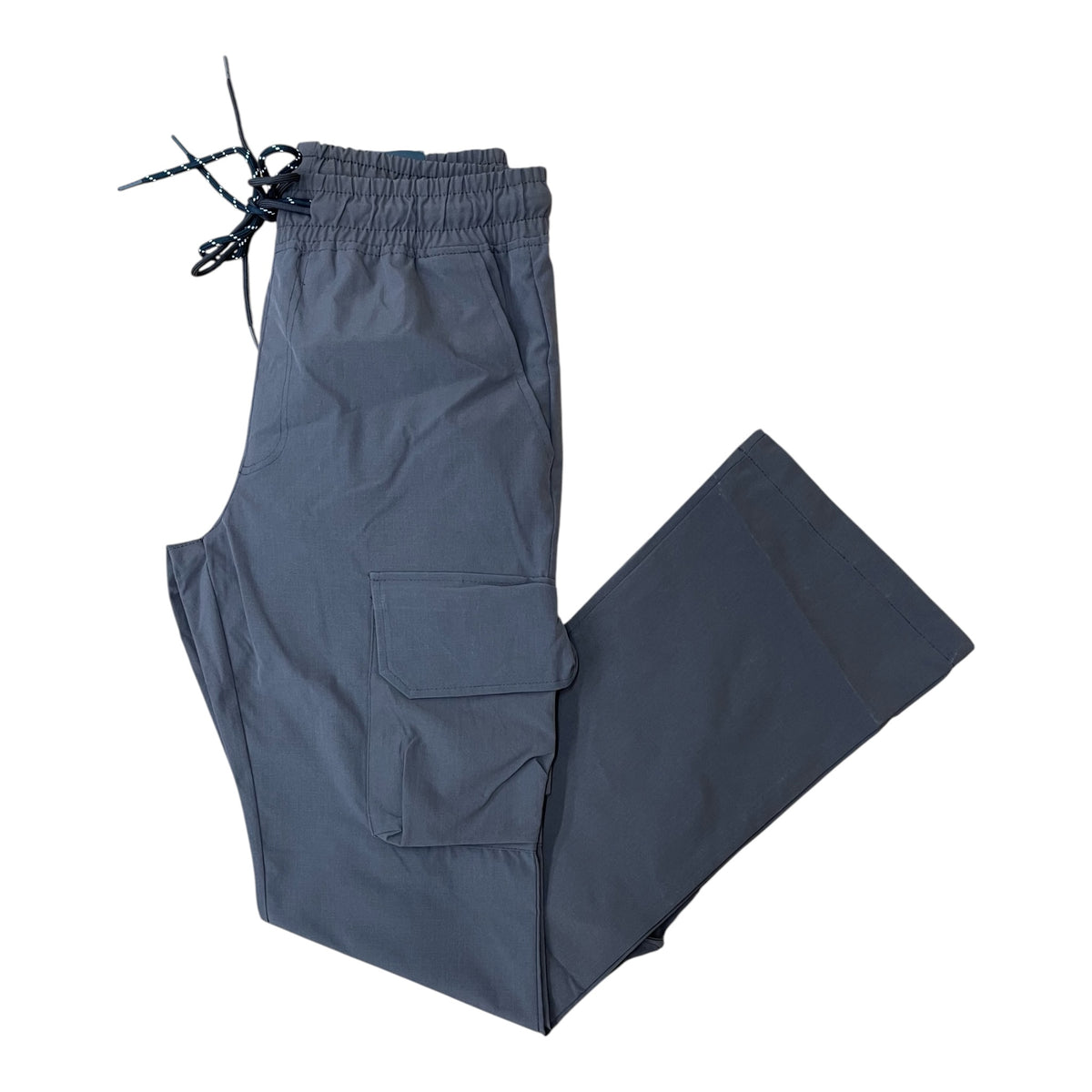 WH-1100-404 - Ripstop Double Cords Nylon Flared Cargo Pants