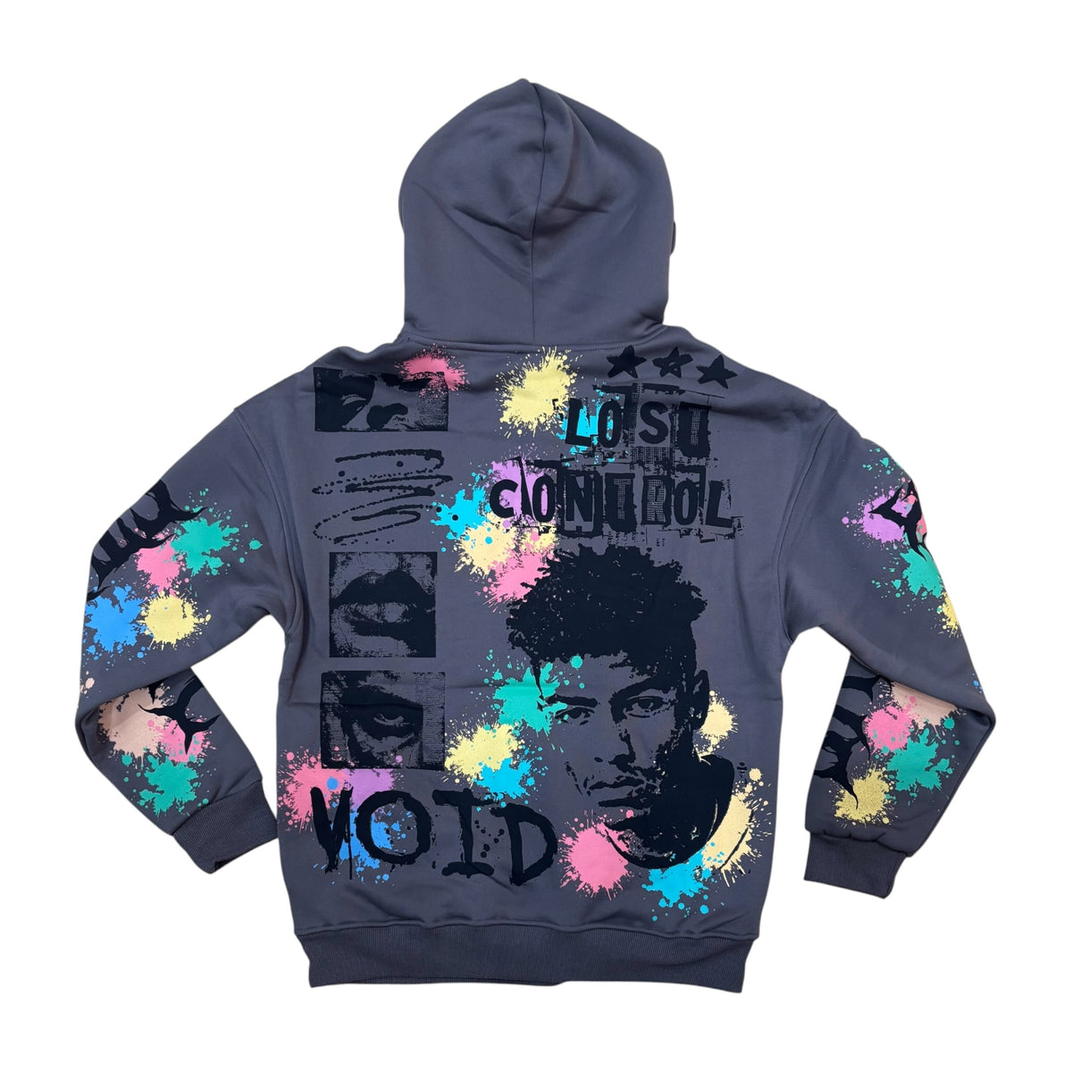 WH-SW6225 - Silent No Signal Pull Over Graphic Hoodie