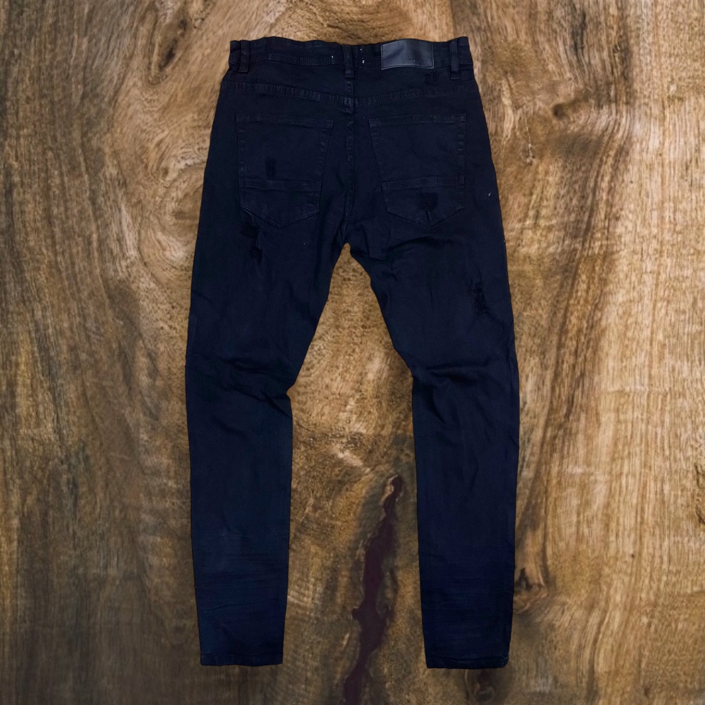 JP435 - Super-C Slim-Fit Stretch Jeans (Jet Black)