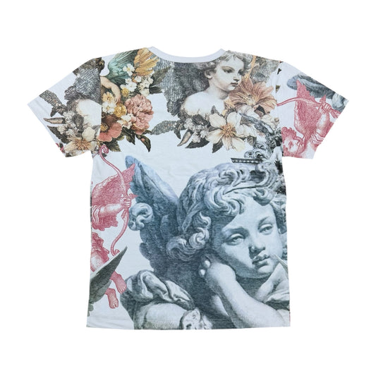 WH-FB1601K - Boy's/Kid's Saint with Rhinestone Graphic T-Shirt