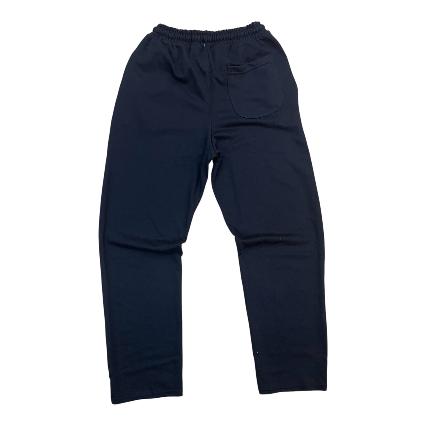 P563 - Side Rhinestone French Terry Straight-Fit Fleece Pants