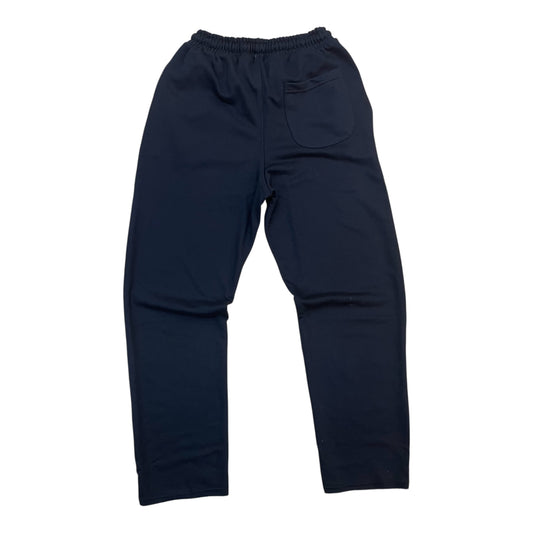 P563 - Side Rhinestone French Terry Straight-Fit Fleece Pants