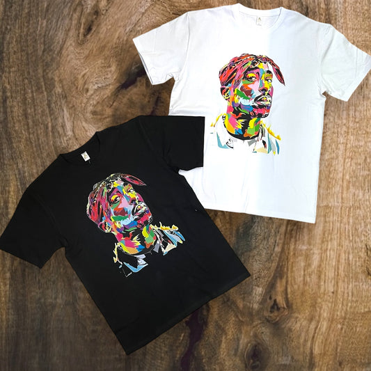 JC020225 - Tupac Shakur Regular-Fit Graphic T-Shirt