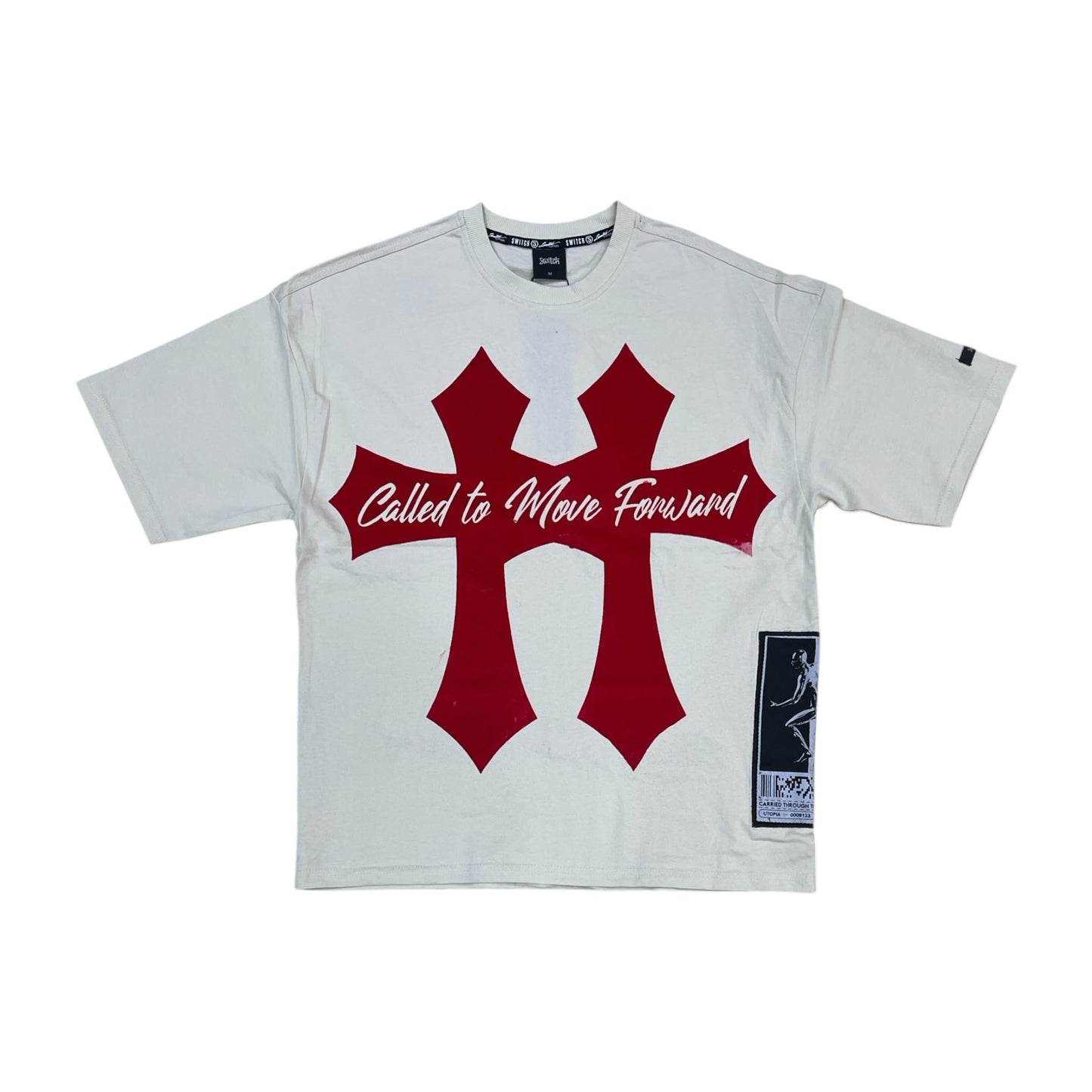 WH-SW6130 - Called to Move Forward Boxy Graphic T-Shirt