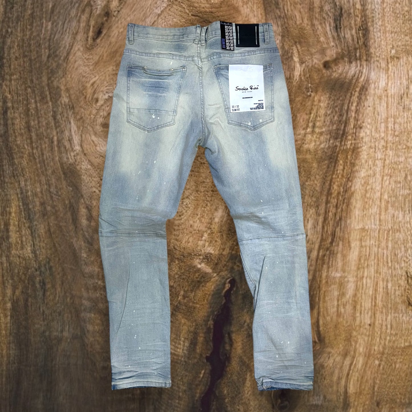 JP24509 - Heavy Vintage Washed Slim-Fit Stretch Jeans