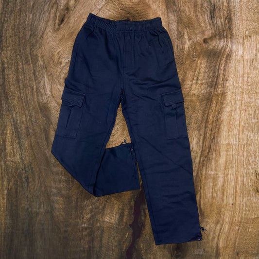 P2254 - Fleece Cargo Regular-Fit Pants