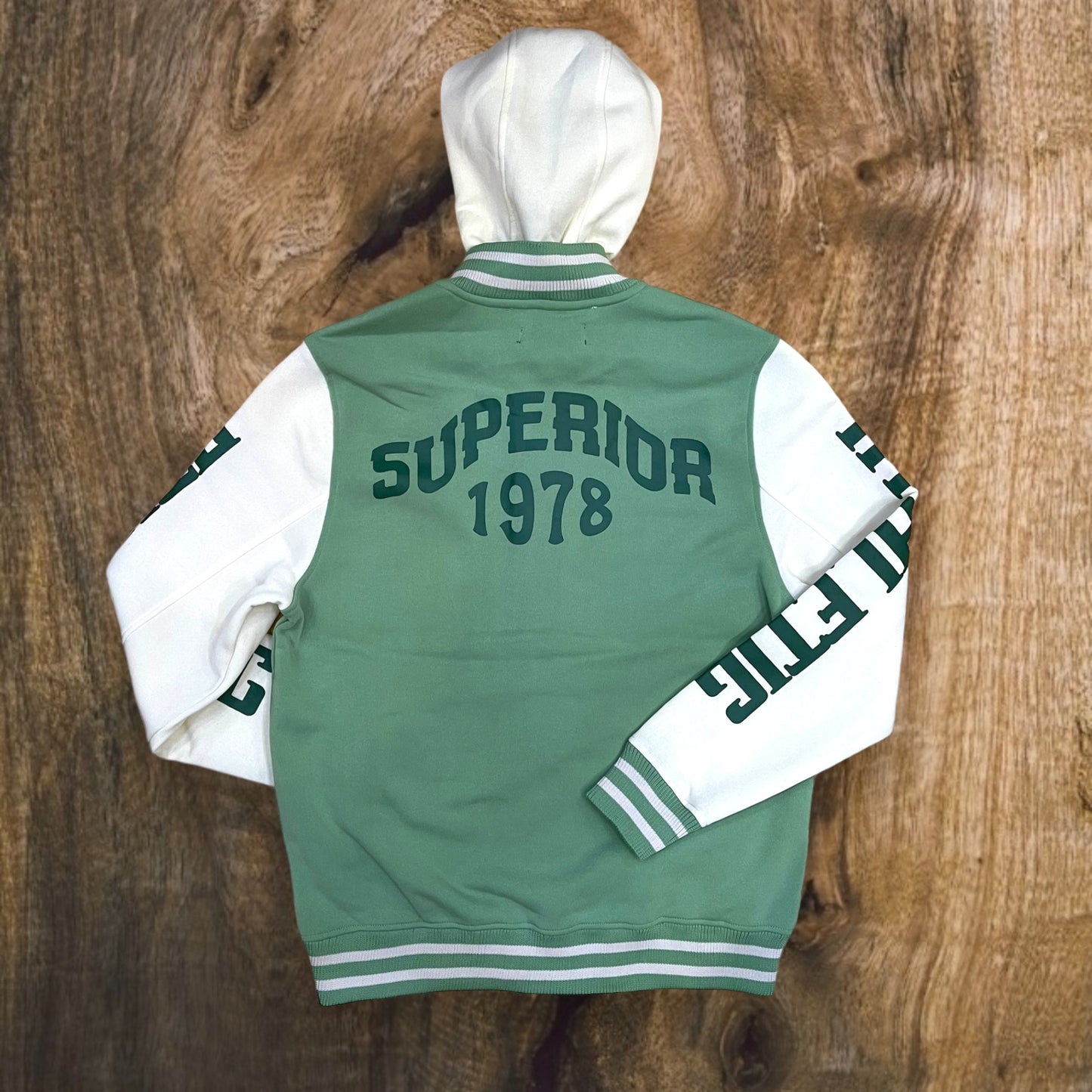 142-521 - Superior Fleece Varsity Jacket