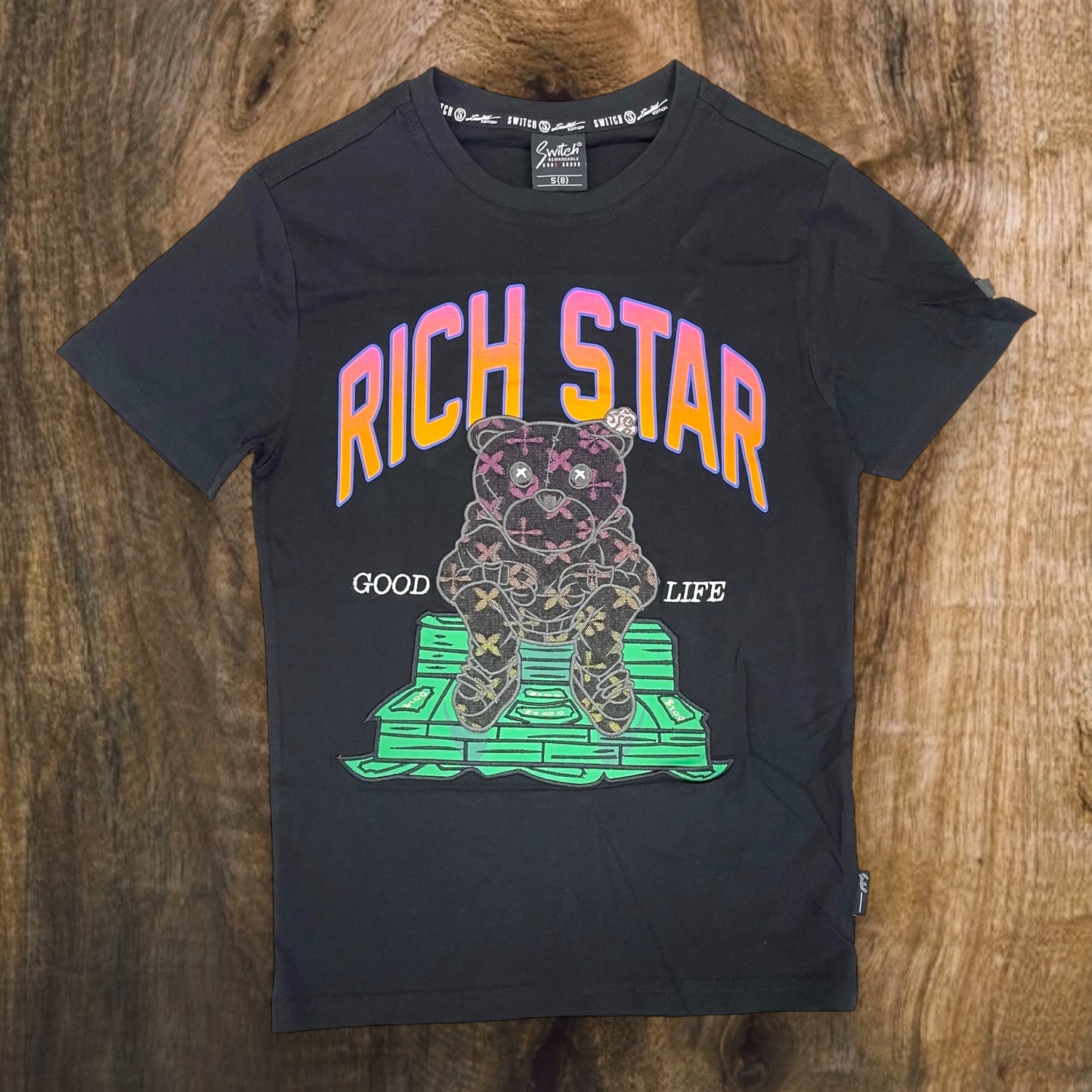 SS4070K - Boy's/Kid's Rich Star Graphic T-Shirt