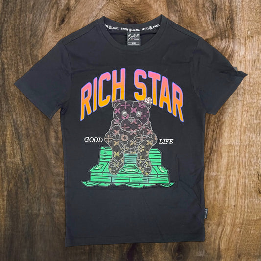 SS4070K - Boy's/Kid's Rich Star Graphic T-Shirt