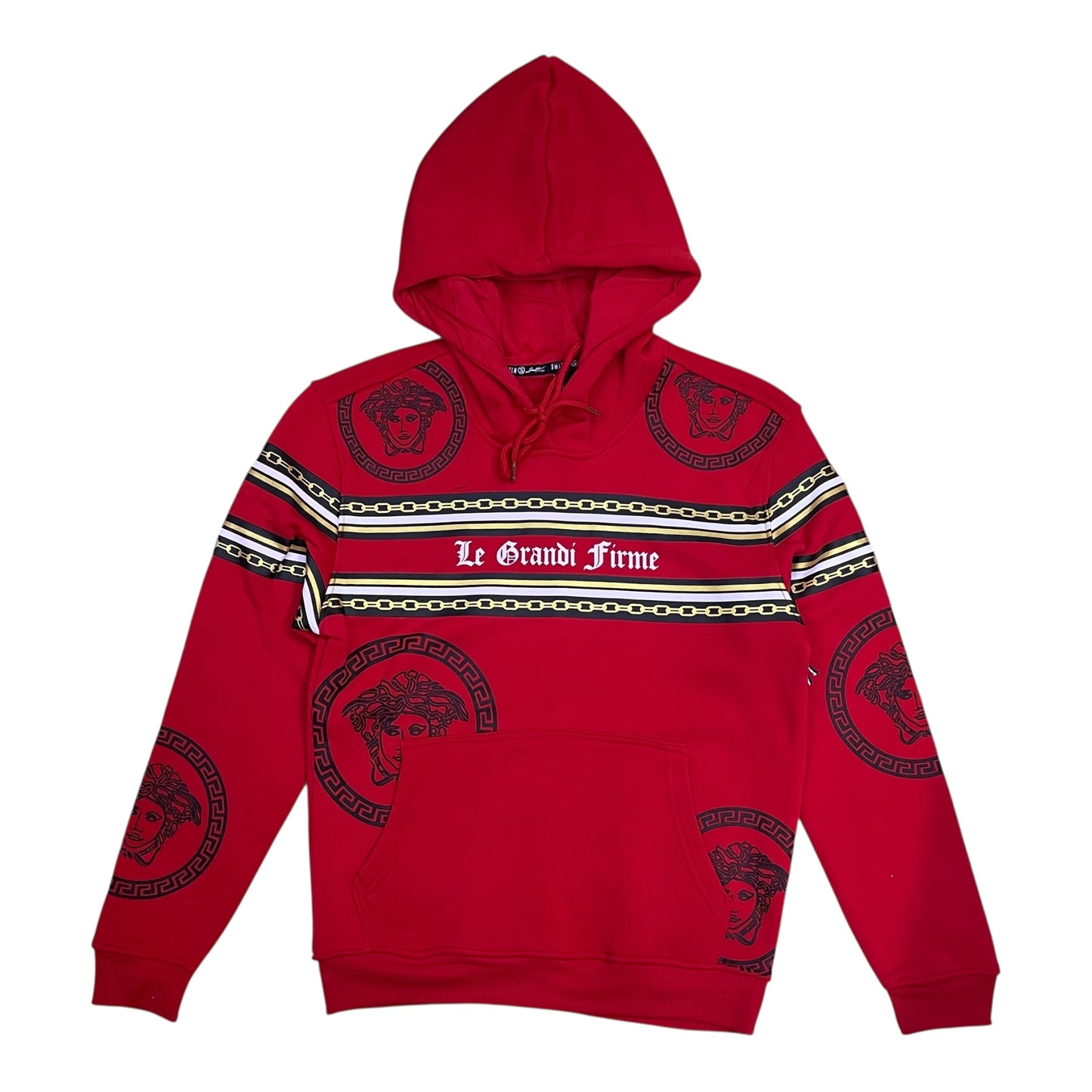 SF3253 - LE GRANDI FIRME Fleece Graphic Hoodie
