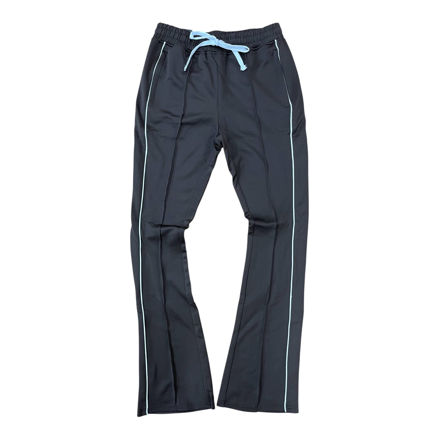 WH-100-470 - Track Stacked Fit Pants (Brown)