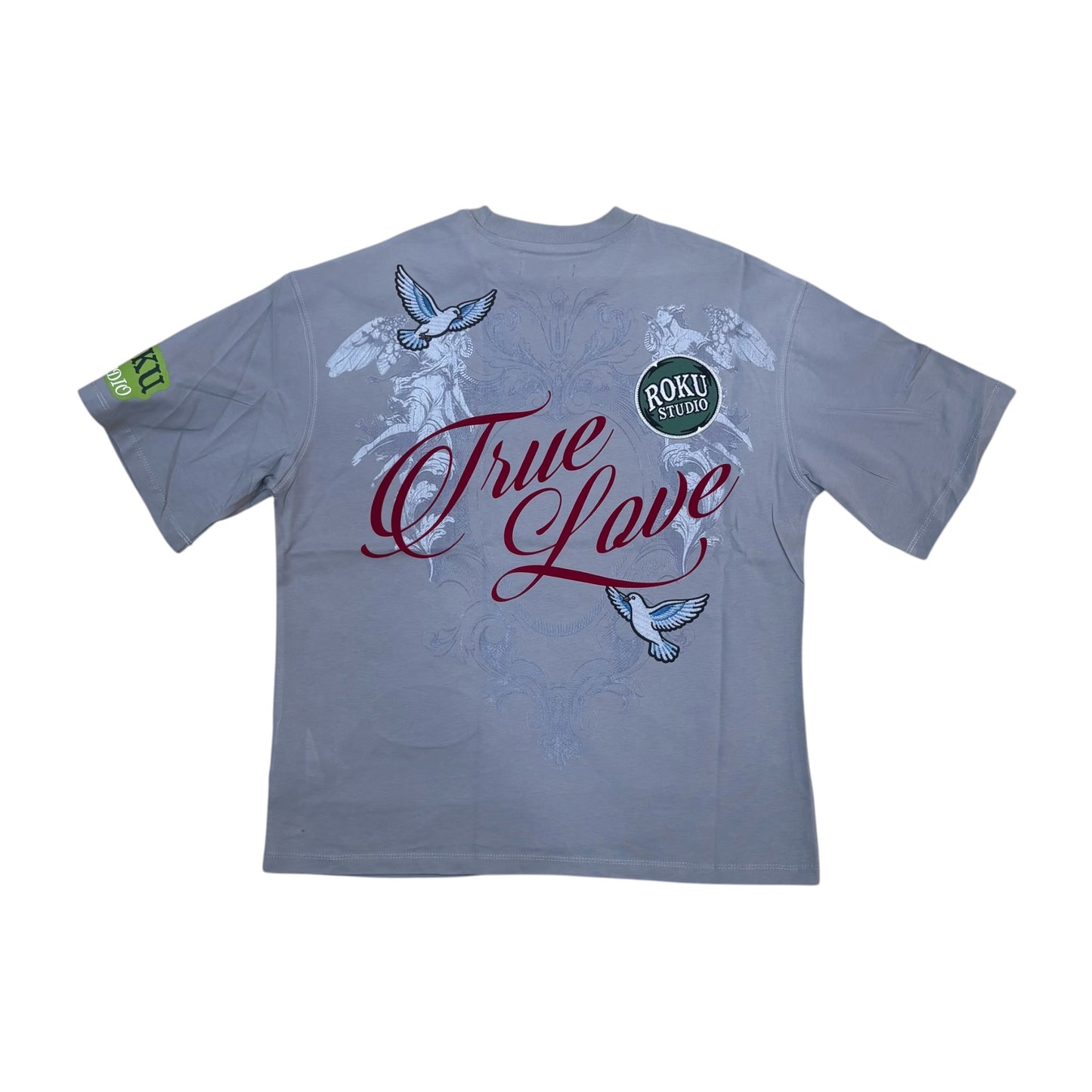 WH-RK1482123 - Devotion Faded Boxy Graphic T-Shirt