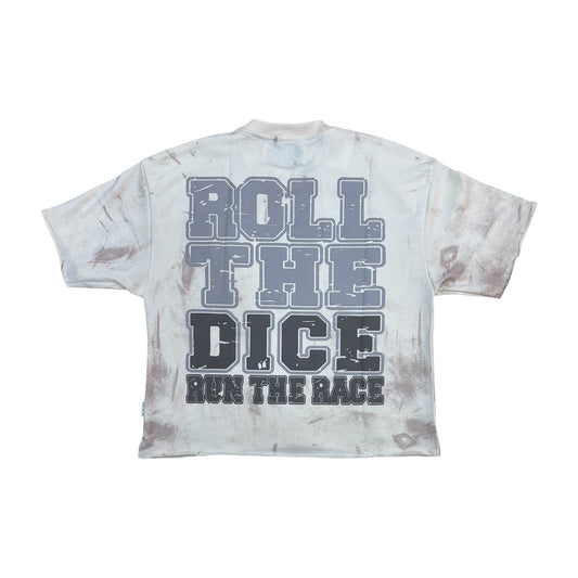WH-T1428 - Hell Run with Rhinestones Cropped Top T-Shirt