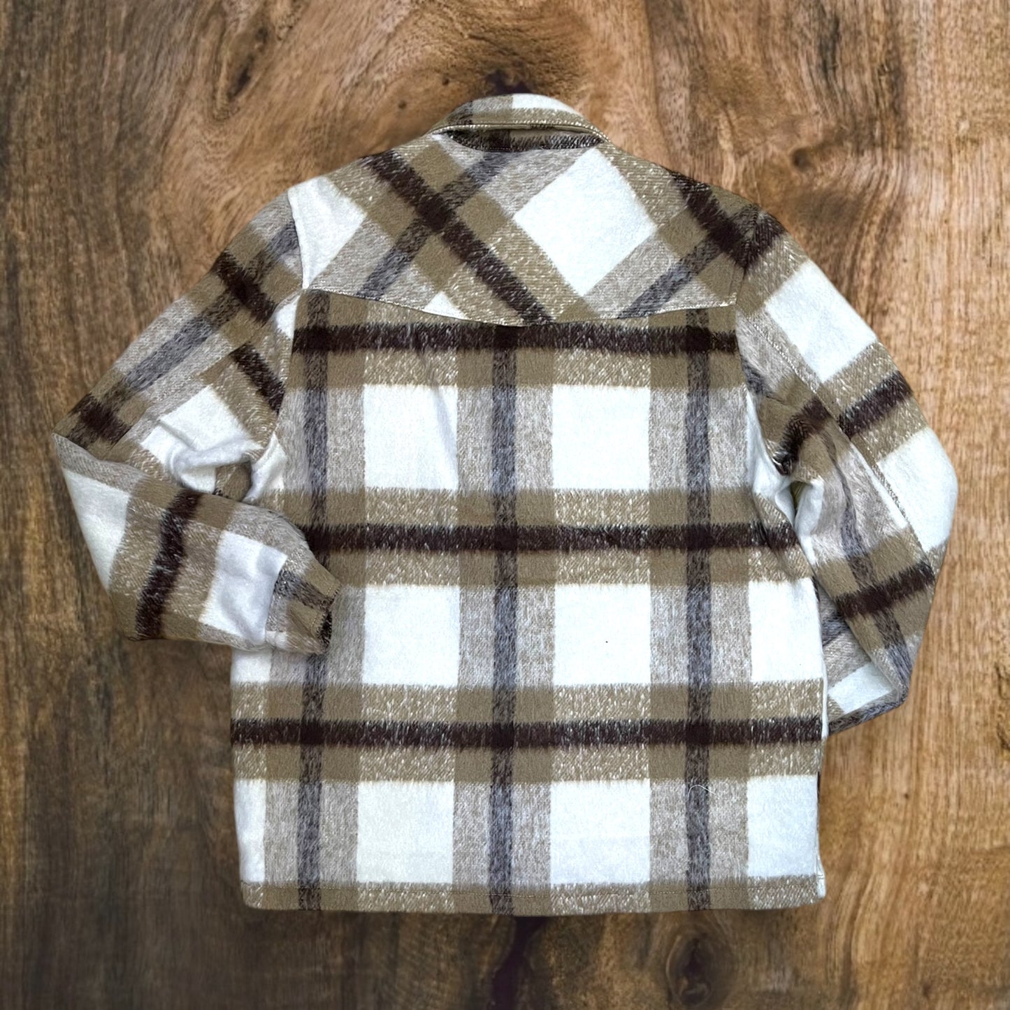 WH24698 - Lined Flannel Over Shirt (Cassava)