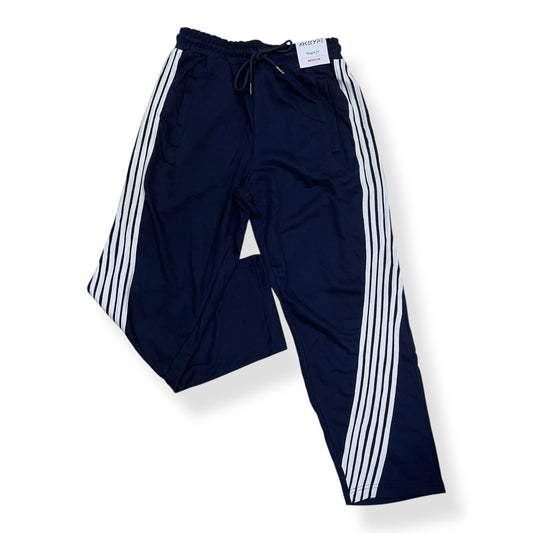P558 - Racer Stripes French Terry Straight-Fit Pants