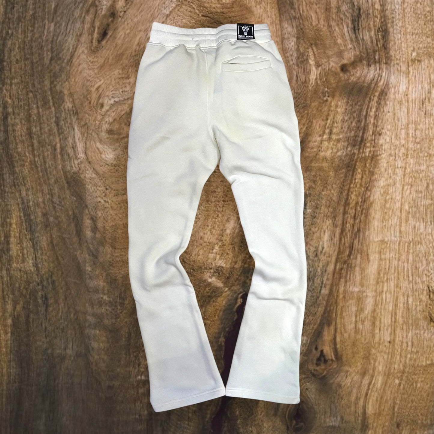 100-475 - Stacked Fleece Pants (Cream)