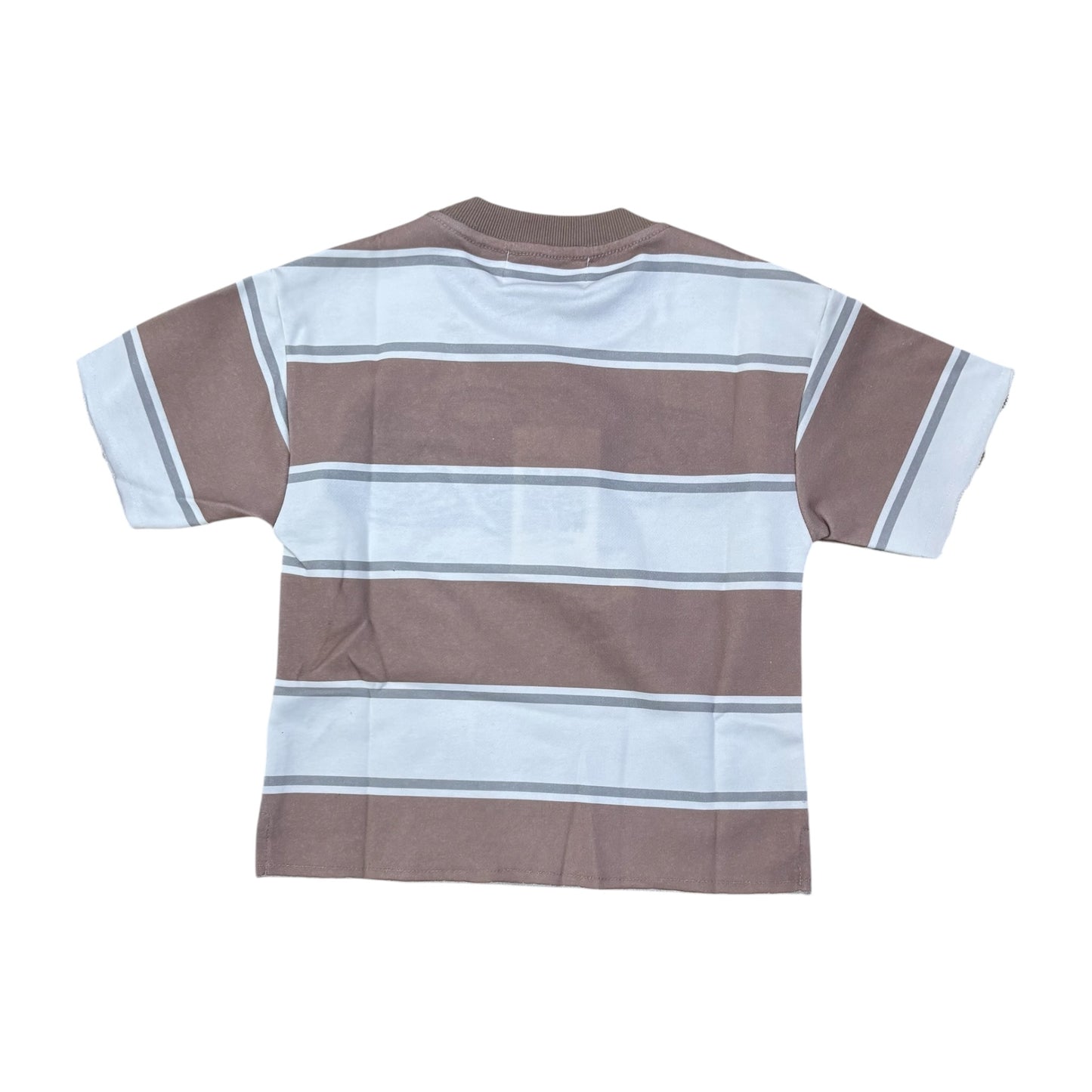 T1668B - Boy's/Kid's Judgement Boys with Rhinestones Crop T-Shirt