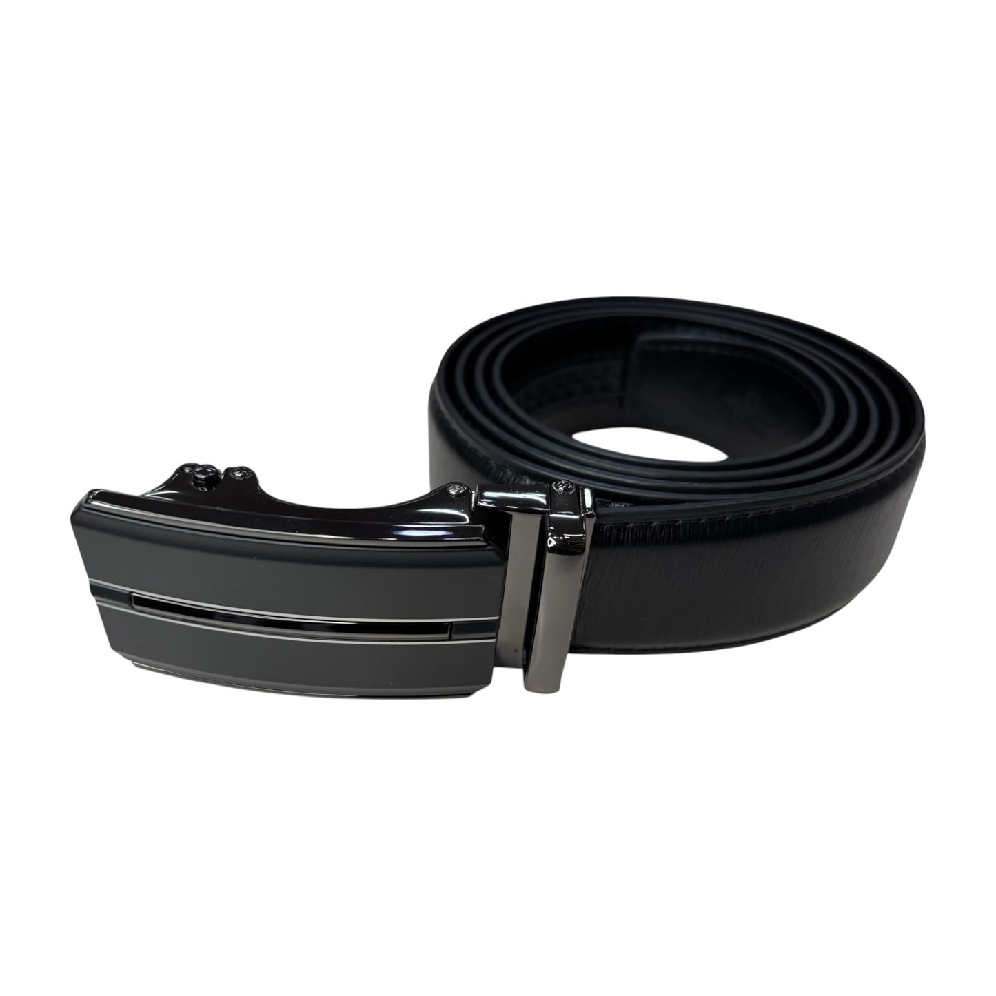 Rivelli Men’s Sleek Adjustable Belt with Latch Buckle