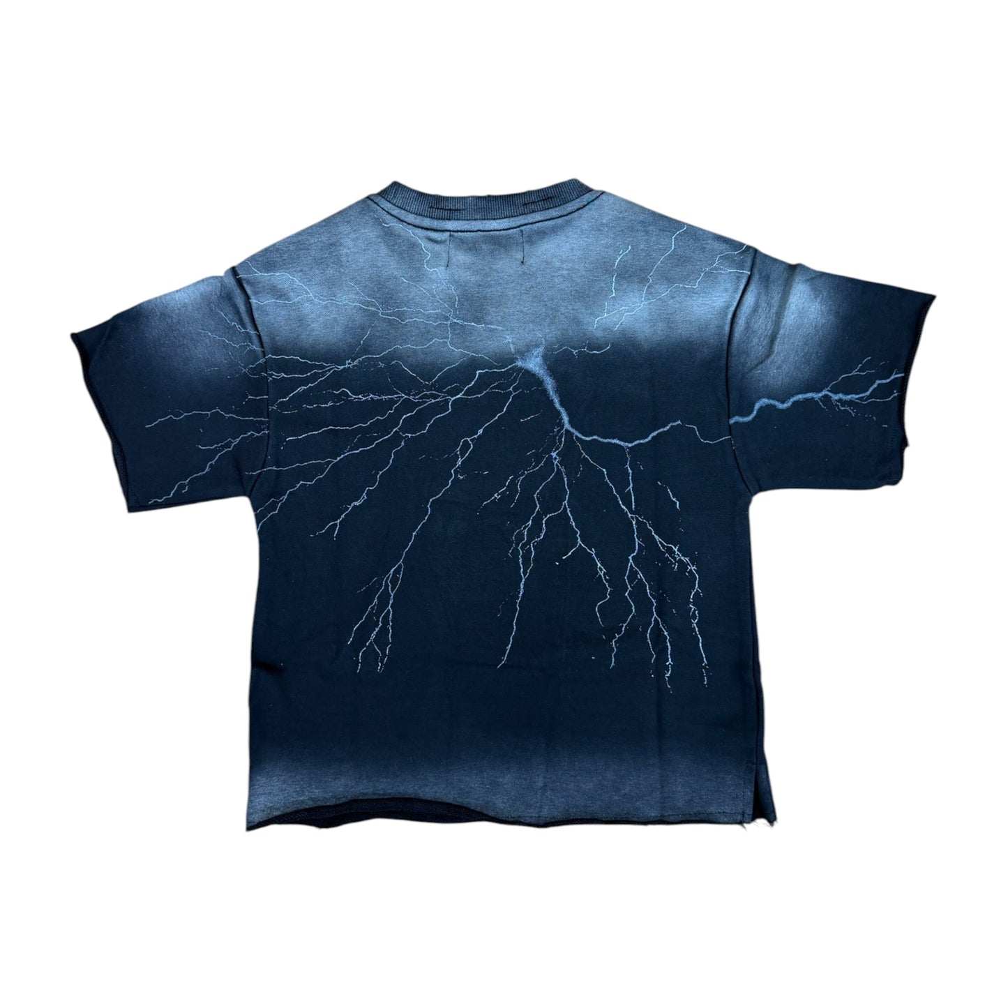 WH-T1634B - Boy's/Kid's Teen Angel with Rhinestones Crop T-Shirt