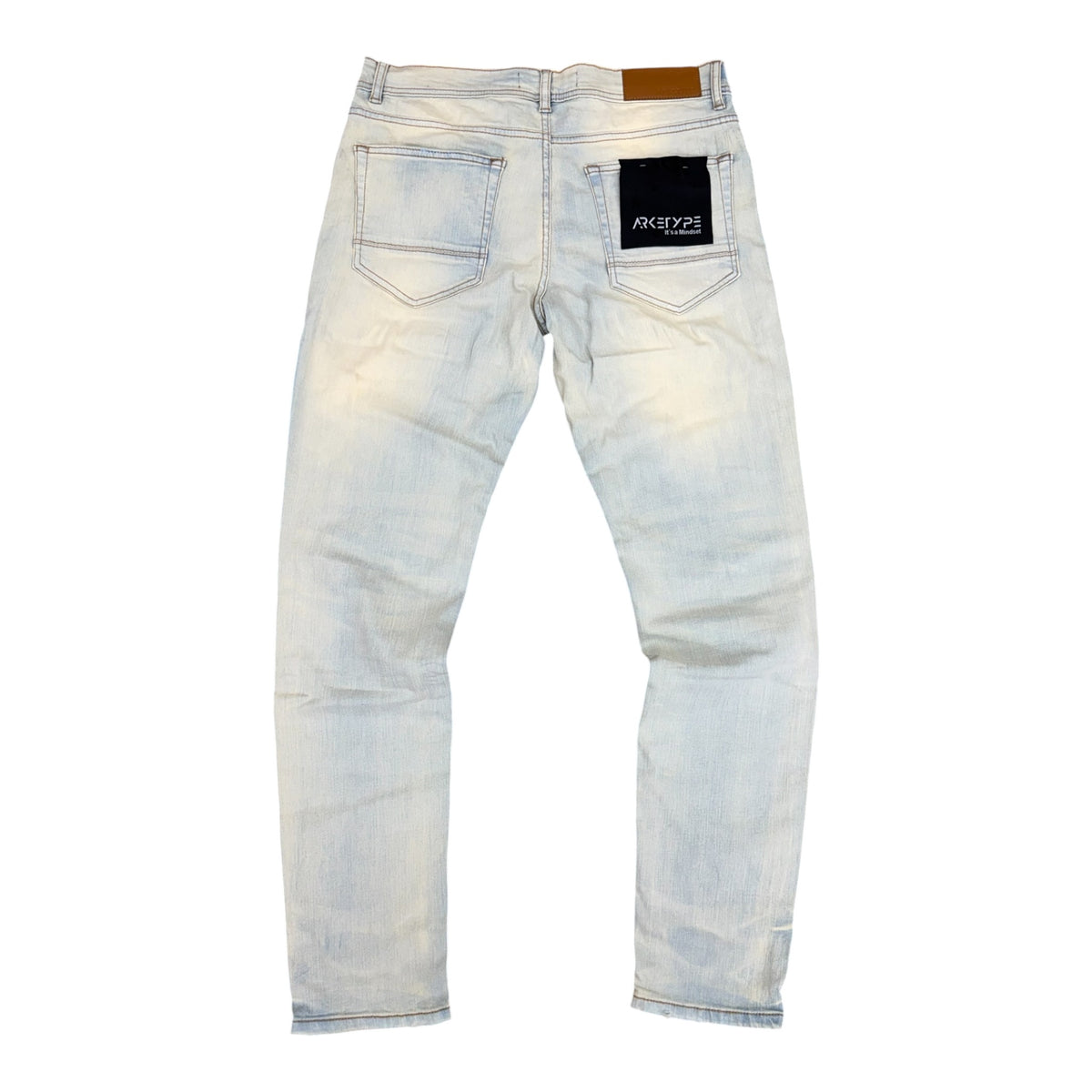 WH-P556 - True Rip & Repair Slim-Fit Stretch Jeans