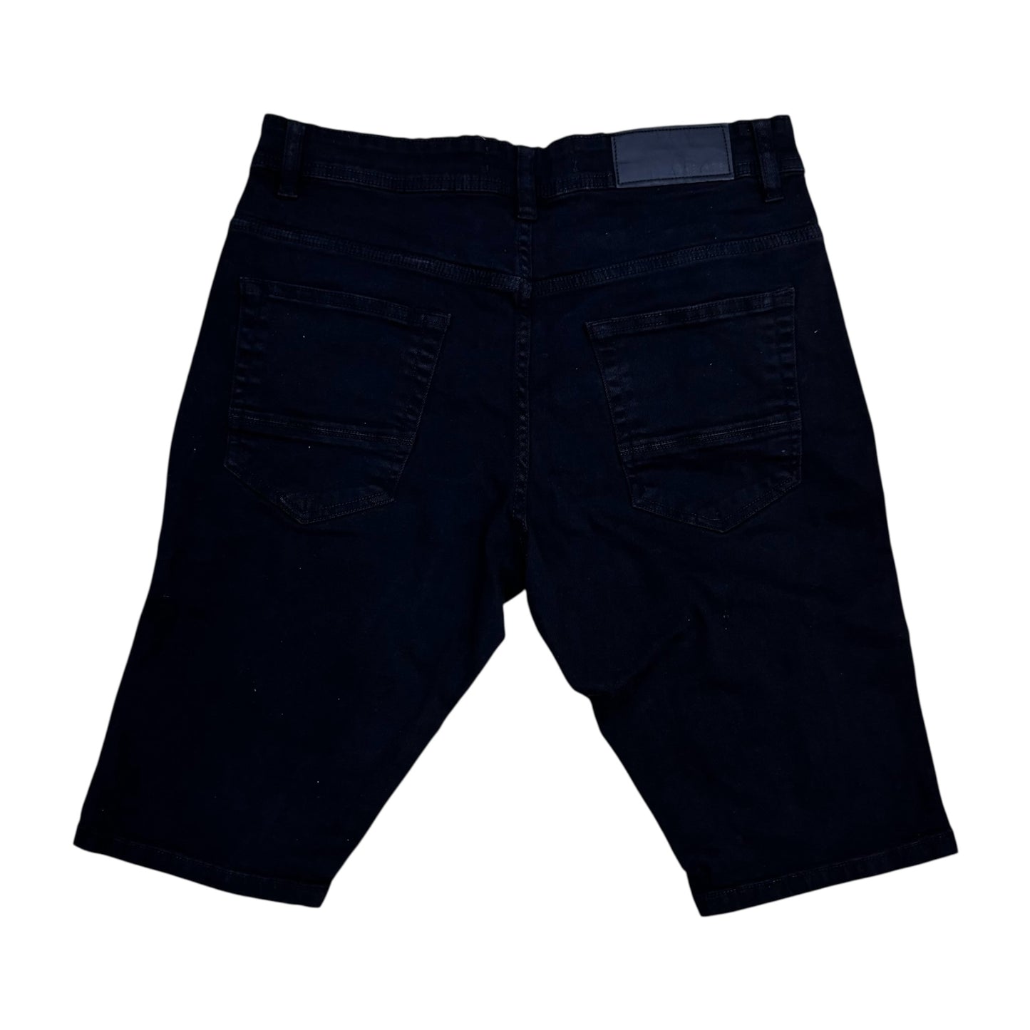 SC02 - Core Twill Ripped Slim-Fit Stretch Shorts