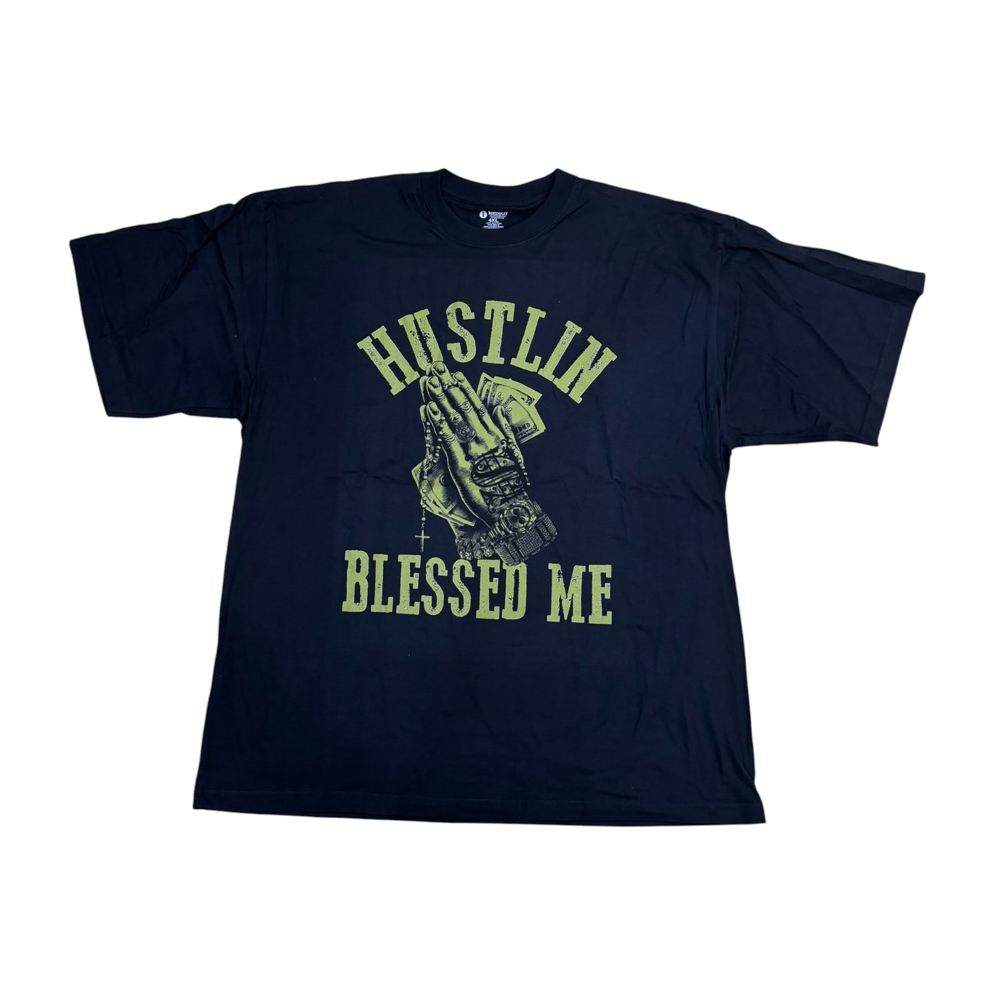 MST1918X - Hustlin' Blessed Me Graphic Big & TALL T-Shirt
