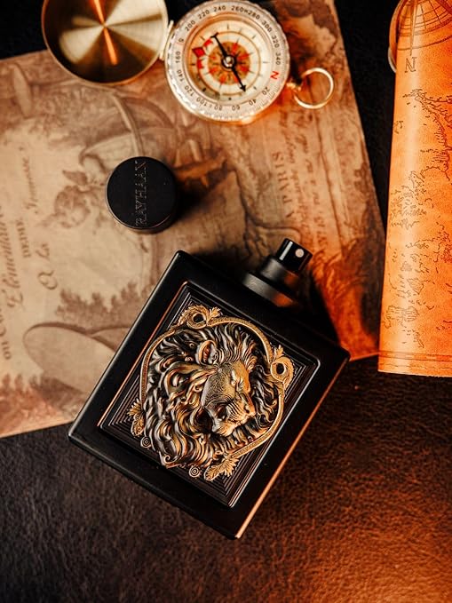 RAYHAAN Lion Eau De Parfum Spray, 3.4 Ounce EDP (Men)
