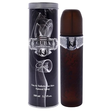 Cuba Grey By Cuba for Men Edt Spray ,3.3 Fl Oz