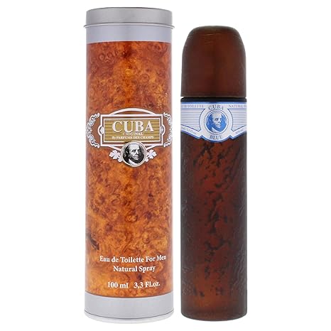 Cuba Blue by Cuba for Men - 3.3 Ounce EDT Spray