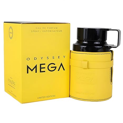 Armaf Odyssey - Mega Limited Edition for Men Eau de Parfum Spray, 3.4 Ounce