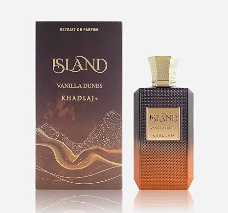 Khadlaj Island Vanilla Dunes Extrait De Parfum Spray, 3.4 Oz EDP (Unisex)